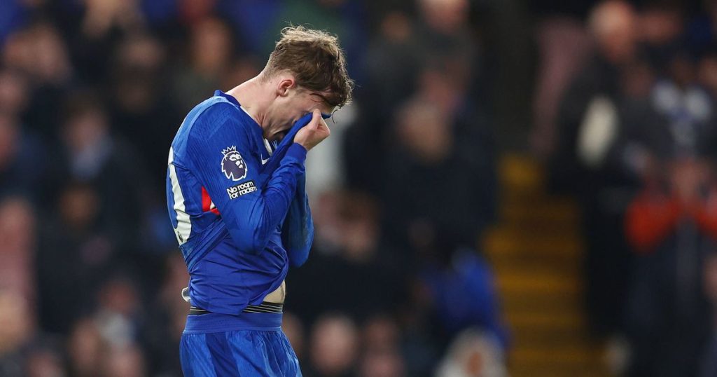 From Hero Chelsea Slips - From Hero to Villain: Chelsea Slips at Home with Incredible Miss from Palmer