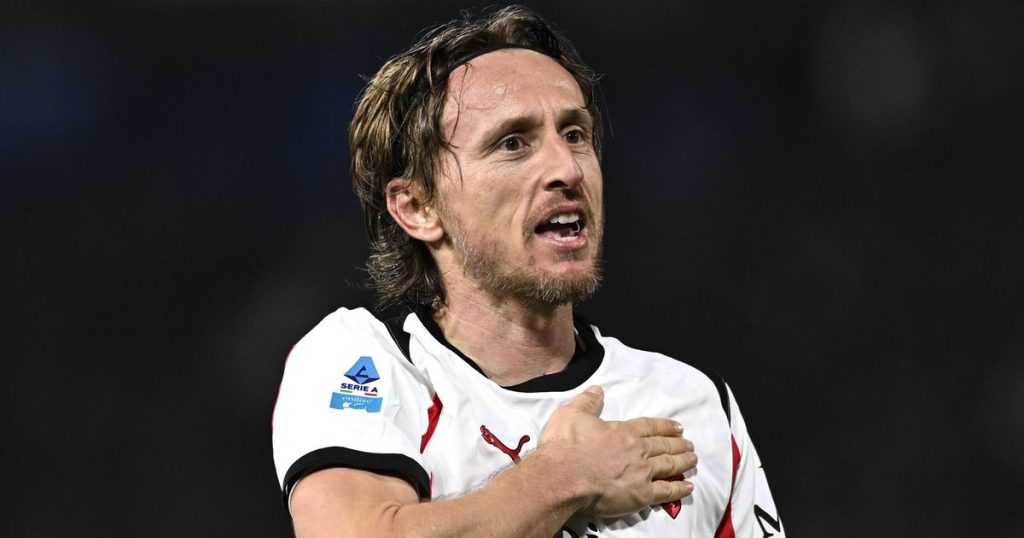 Milan Luka Modric - Everything was going wrong for Milan in Pisa, but Modric wanted to write a different story