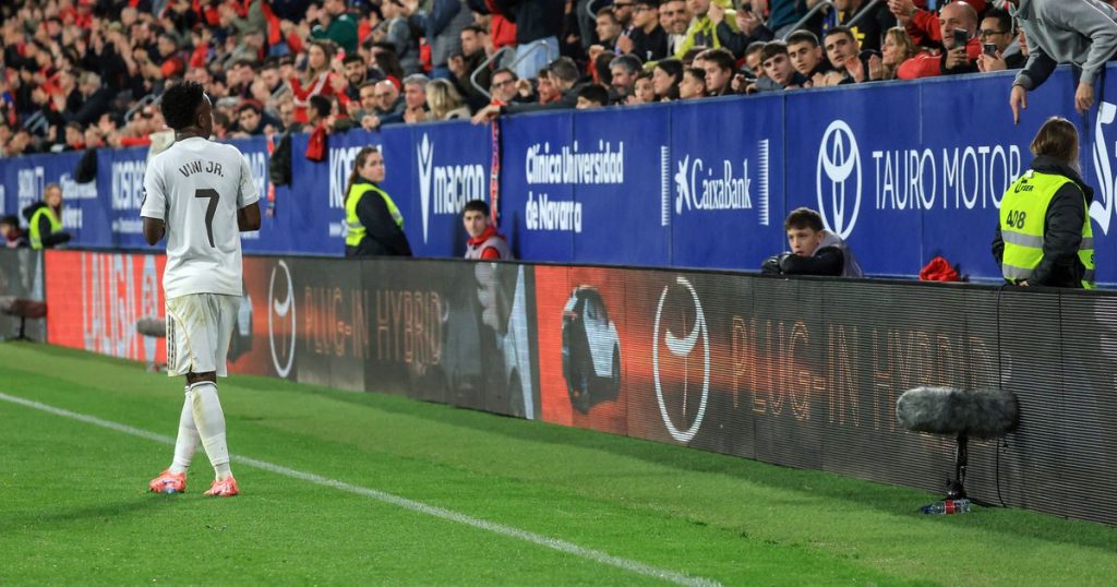 Real Madrid For the Brazilian - "Die!": La Liga investigates insults directed at Vinícius Júnior in Pamplona (video)