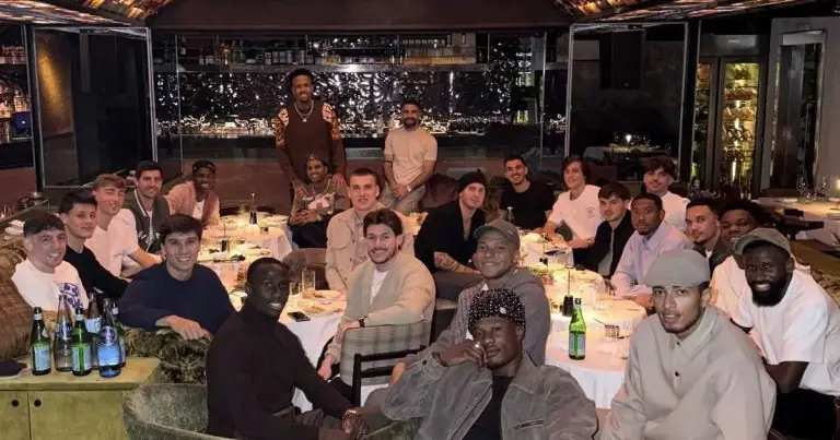 Dinner Hosted Benfica - Real Madrid Squad Gathers for Dinner Hosted by Vinícius and Mbappé Before Benfica