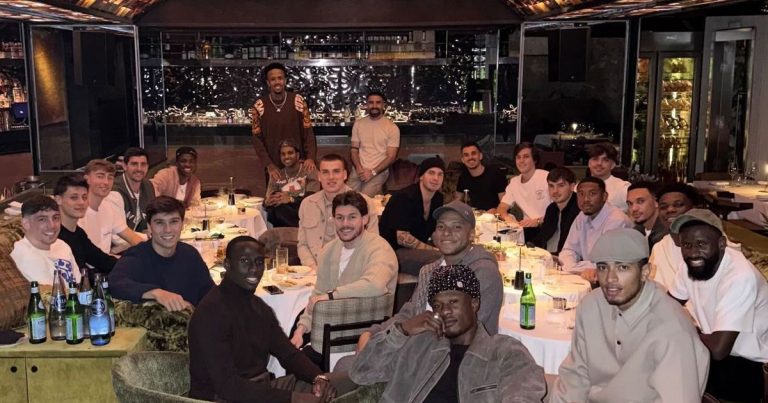 Dinner Hosted Benfica - Real Madrid Squad Gathers for Dinner Hosted by Vinícius and Mbappé Before Benfica