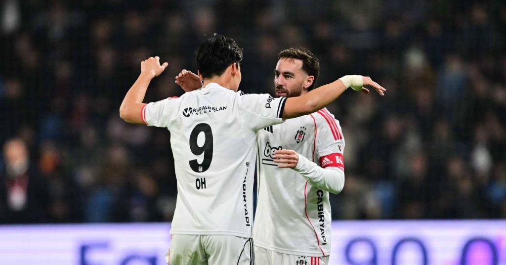 Benfica Davie Selke - Besiktas wins with Kokçu scoring for the fifth consecutive game