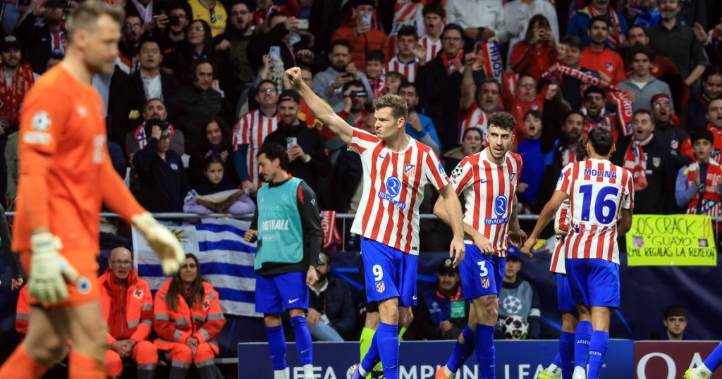 Club Brugge Carlos Forbs - Atlético Madrid beats Club Brugge and advances to the Champions League Round of 16