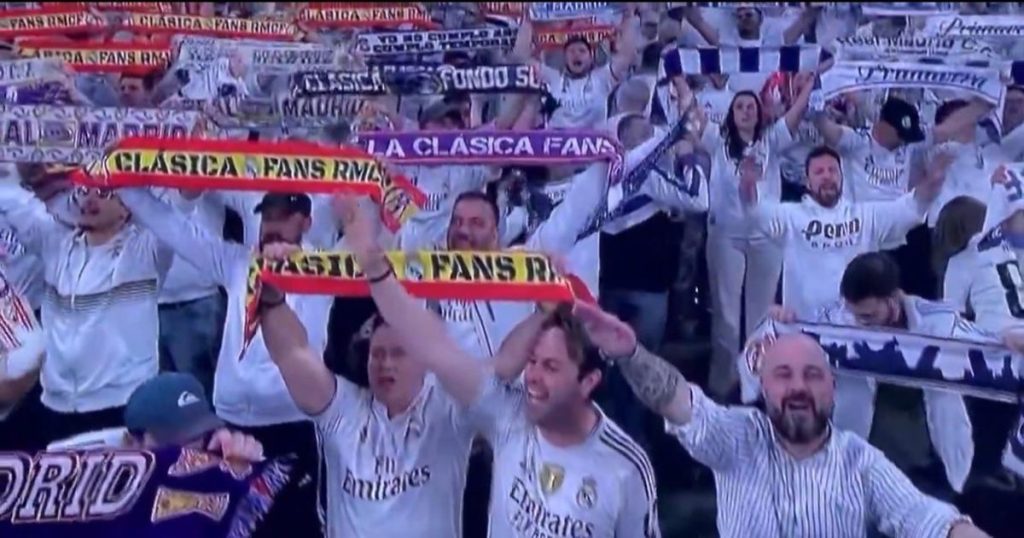 After Nazi Salute Real Madrid - Real Madrid Expels Fan from Bernabéu After Nazi Salute (Video)