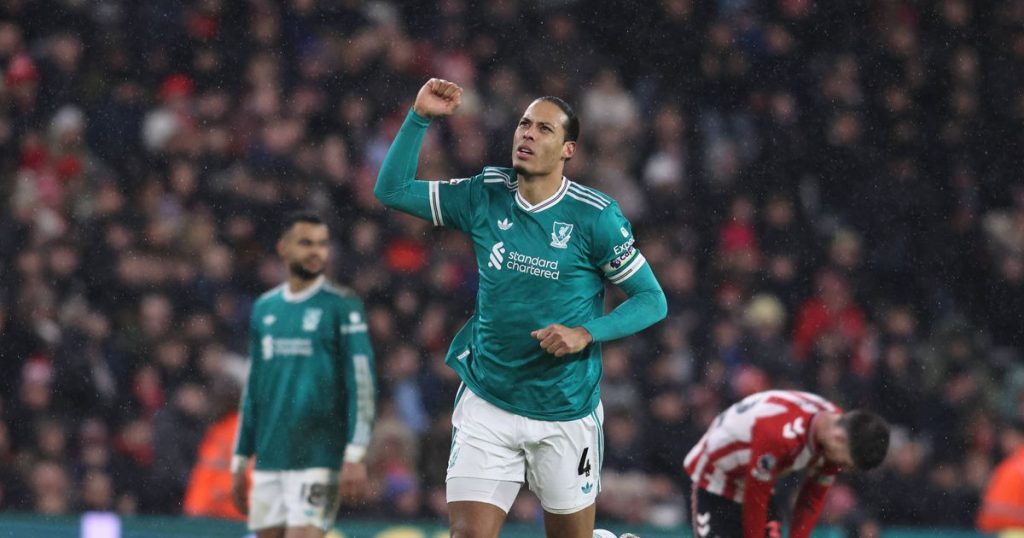 Van Dijk Virgil Van Dijk - Van Dijk on the verge of the top 3: the highest-scoring center-backs in Premier League history (photos)