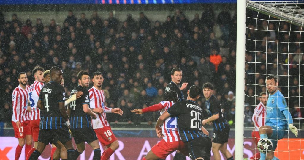 Bruges MADRID Atletico Madrid - Atletico Madrid Draws Crazy Match in Bruges