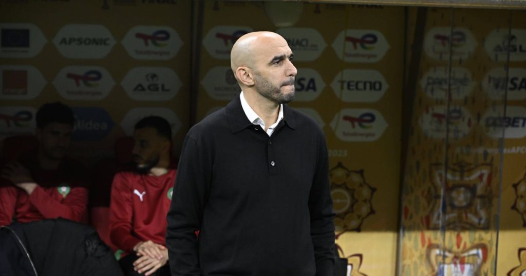 Moroccan Federation Walid Regragui - Moroccan Federation denies coach's resignation after CAN controversy