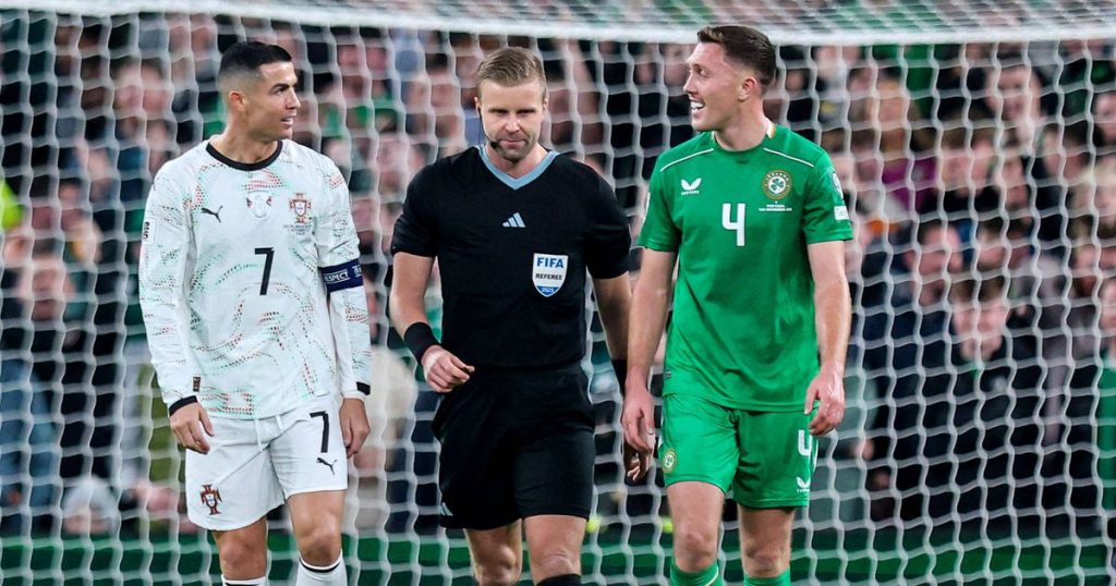 Cristiano Ronaldo SC Braga - Swede who sent off Cristiano Ronaldo for aggression will referee SC Braga in the Europa League