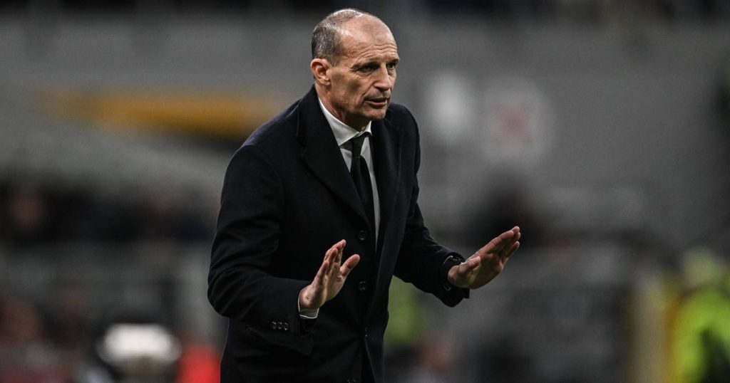 Milan Addressing the - Allegri argues with referee: 'I'm getting old, I don't want my heart to fail'