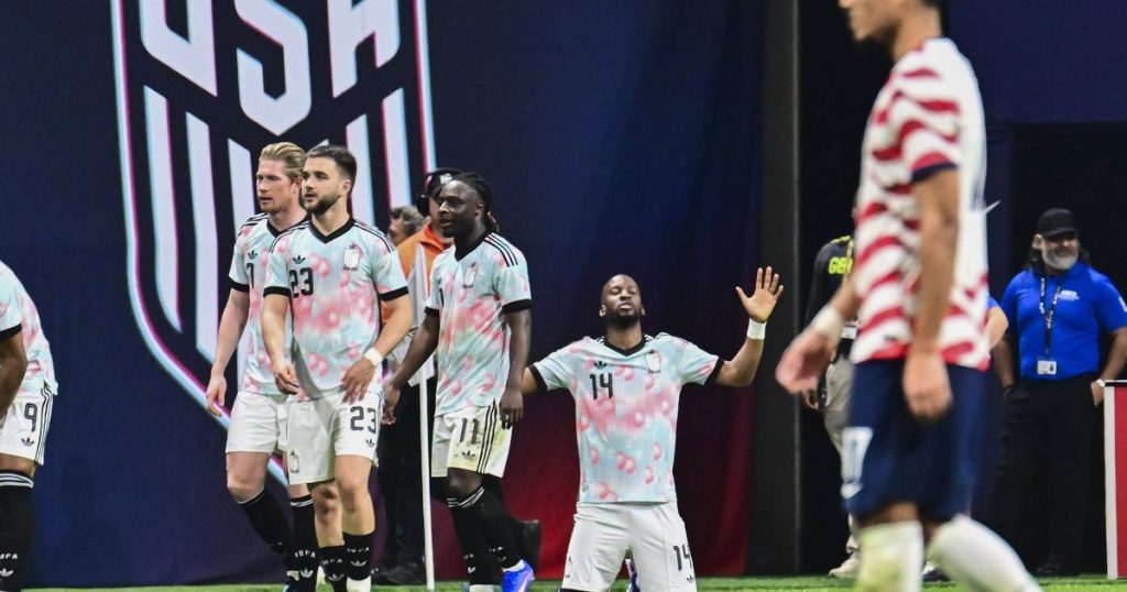 United States This Zeno Debast - Debast and Lukebakio shine in Belgium's rout against the United States