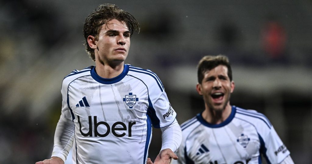 Nico Paz Coppa Italia - Como star faces punishment after arriving late to... dinner