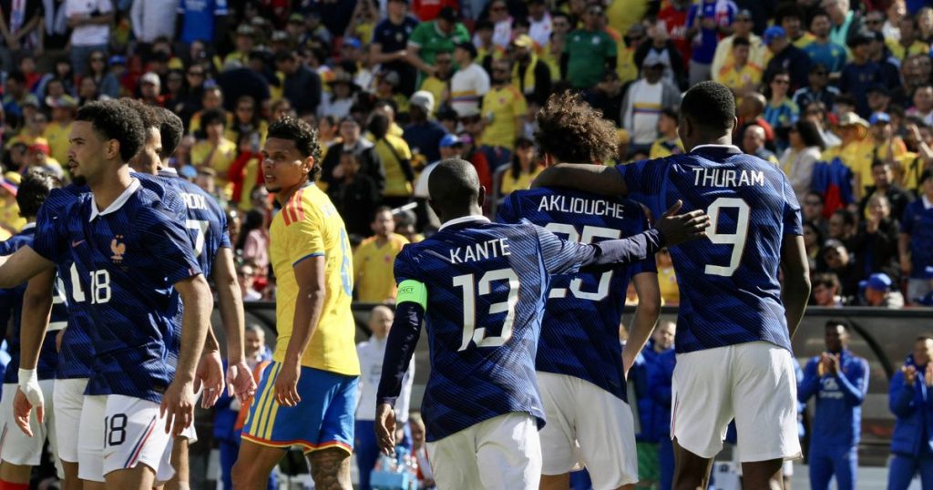 Northwest Stadium United States - Ríos and Suárez subdued, weak Colombia, and a France that impresses