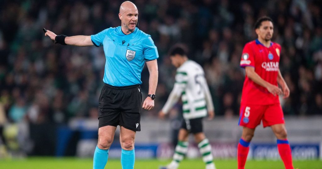 The English Anthony Taylor - FC Porto Reencounters Unfavorable Referee Against Stuttgart
