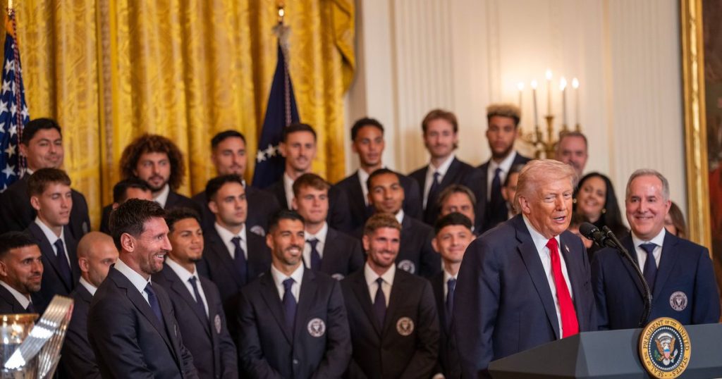 White House Visit Talk About Football - Inter Miami Coach Reflects on White House Visit: 'I Thought We Were Going to Talk About Football...'
