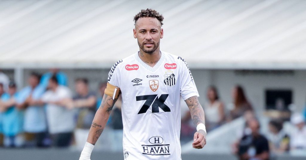 National Team Neymar Coach Carlo Ancelotti - Neymar reacts to not being called up for the National Team