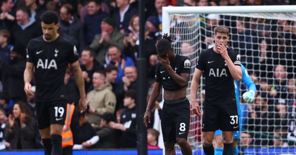 Risk of Relegation Tottenham - From Champions League Final to the Risk of Relegation to the Championship: Tottenham's Nightmare