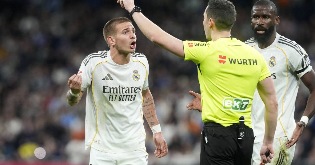 Real Madrid Franco Mastantuono - "P... of shame": Real Madrid player receives suspension for insulting referee
