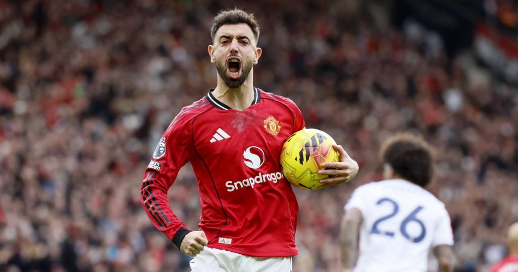 Bruno Fernandes Amorim The - Bruno Fernandes leads comeback as Man. United continues to soar post-Amorim