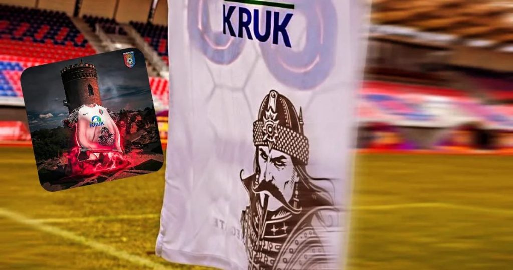 Chindia Targoviste Vlad the Impaler - Romanian Club Launches Jersey Inspired by... Vlad the Impaler