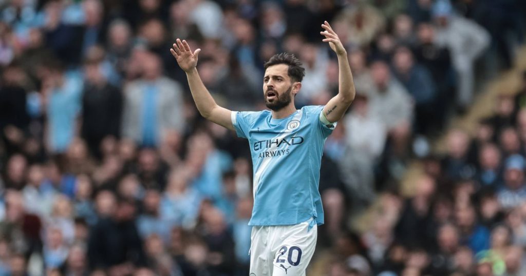 Bernardo Silva Manchester City - [EN] Bernardo Silva reage ao golo de Schjelderup no dérbi