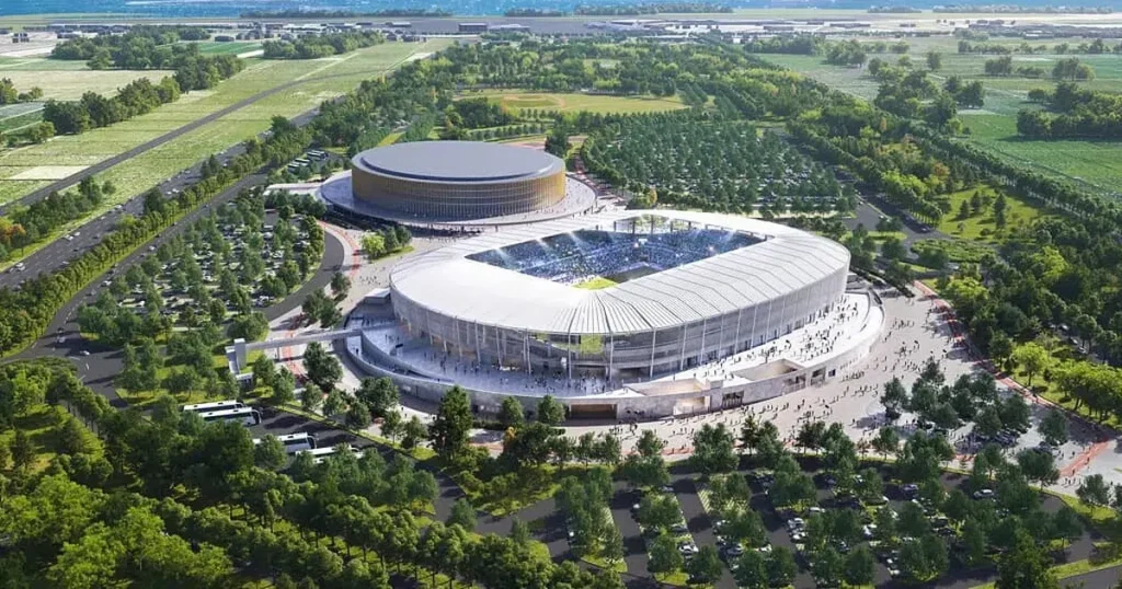 Pier Luigi Penzo Maffeis Engineering - [EN] Imponente estádio em Veneza ganha forma (vídeo)