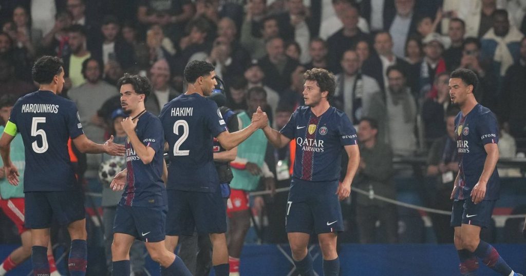 PSG Bayern Munique - [EN] VÍDEO: João Neves completa a cambalhota em Paris... de cabeça