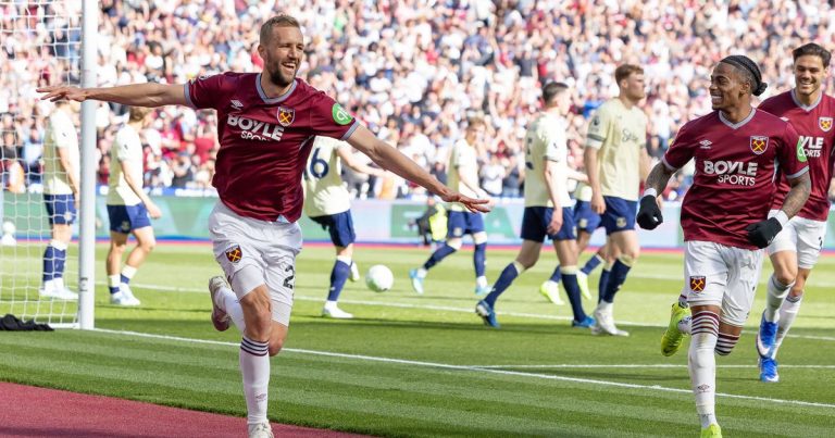 West Ham Tomas Soucek - [EN] Ao rubro: NES respira de alívio aos 90+3', Palhinha mantém 'spurs' vivos