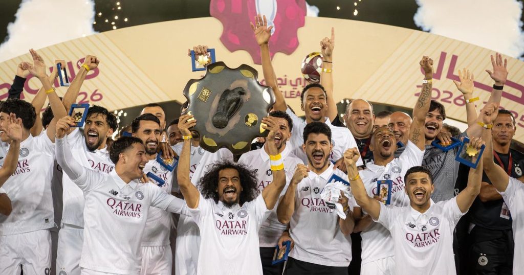 Al Sadd Roberto Mancini - [EN] Agora conta mesmo: Al Sadd é campeão do Qatar... novamente