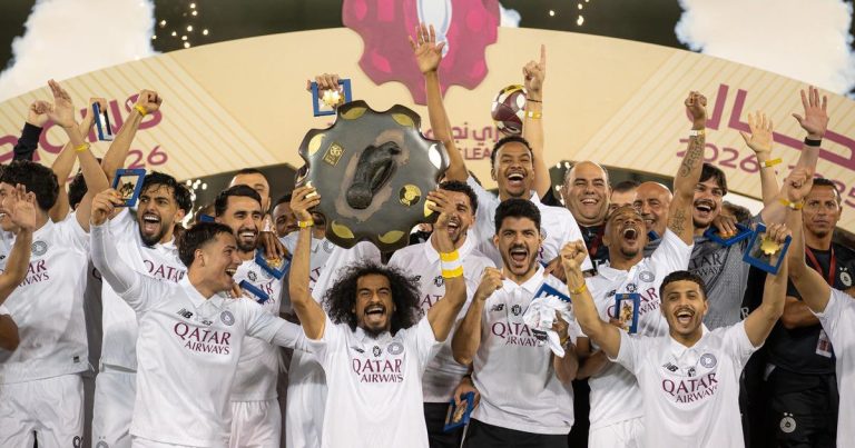 Al Sadd Roberto Mancini - [EN] Agora conta mesmo: Al Sadd é campeão do Qatar... novamente
