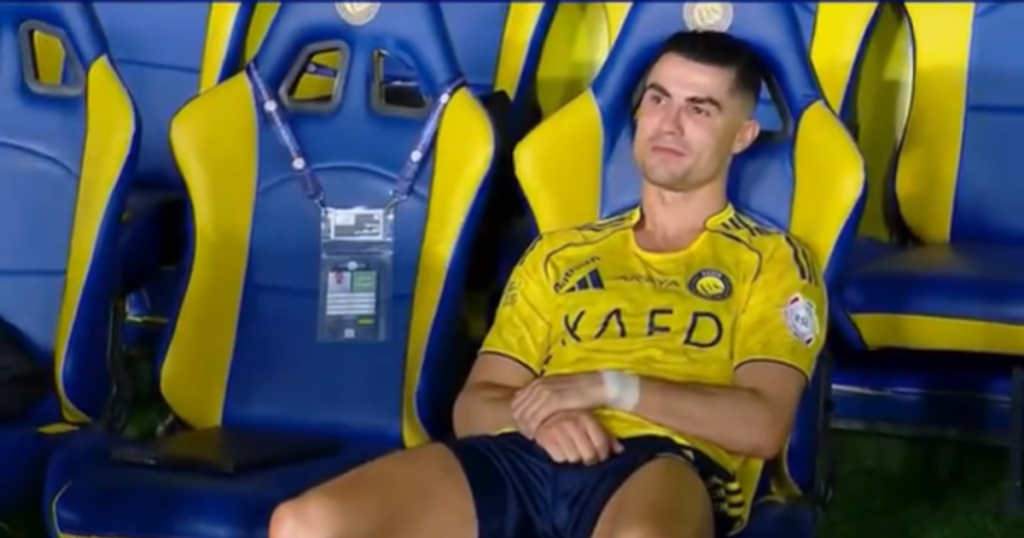 Cristiano Ronaldo Al Nassr - [EN] A reação de Cristiano Ronaldo após o empate no jogo do título