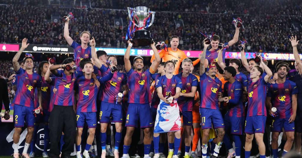 Barcelona Real Madrid - [EN] 'Alirón, alirón': Barcelona é campeão da La Liga!