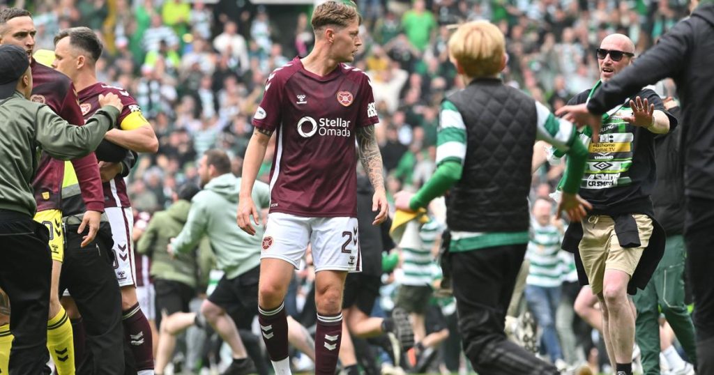 Christian Borchgrevink Derek Mc Innes - [EN] «Caos completo»: jogador do Hearts relata agressões após invasão de campo