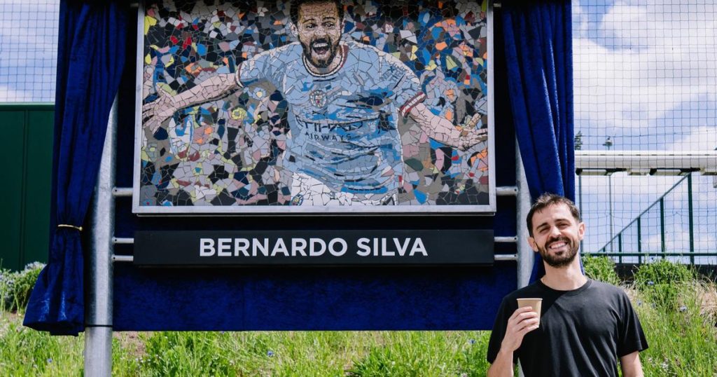 Bernardo Silva Manchester City - [EN] A homenagem do Man. City a Bernardo Silva no centro de treinos (foto)