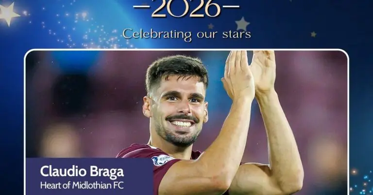 Claudio Braga Jam Tarts - [EN] Cláudio Braga eleito jogador do ano na Escócia