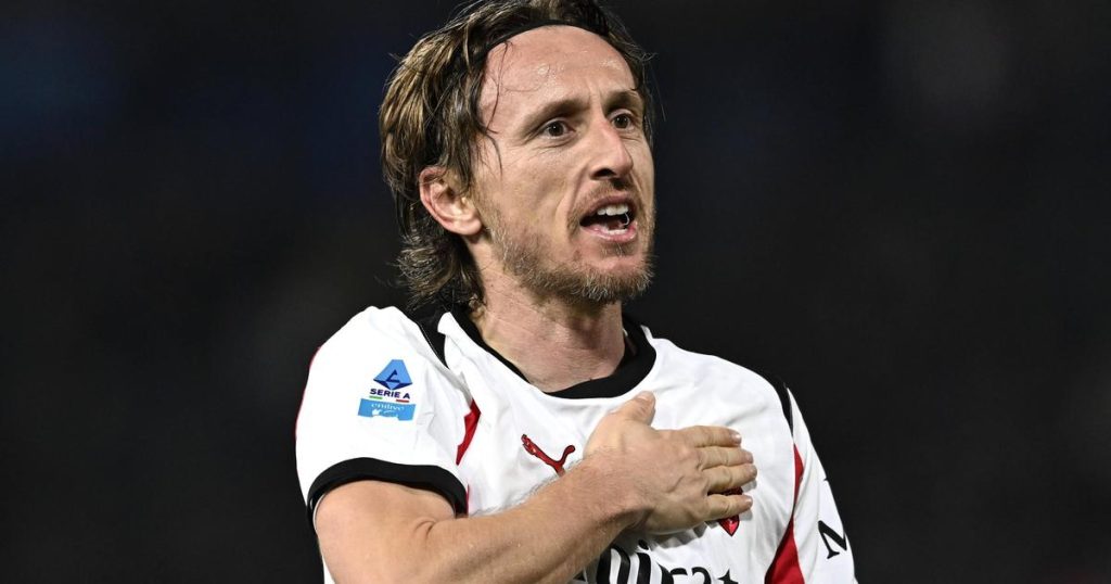 Milan Luka Modric Milan - Amorim has a plan to convince Modric to stay at Milan