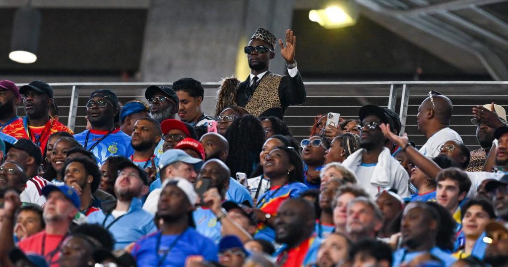 DR Congo Patrice Lumumba - After visa denied, 'Lumumba' had a lookalike at the DR Congo game