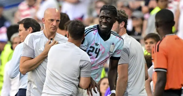 World Cup Amadou Onana - Bad news for Belgium: Onana's World Cup is over