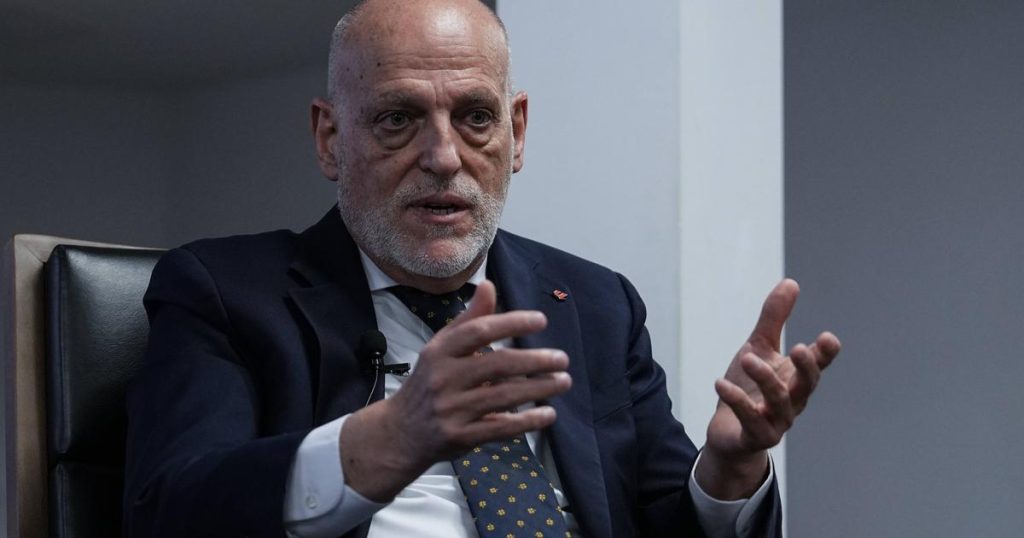 The Balogun Javier Tebas - ‘The Balogun case is not a joke or an isolated mistake; it is the tip of the iceberg’