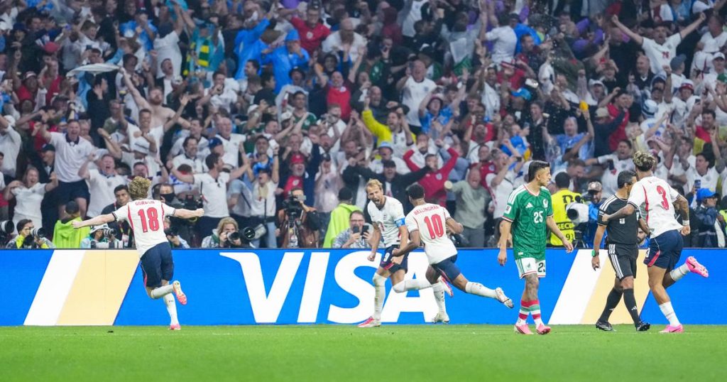 Goodbye Mexico Epic England - Goodbye Mexico: Epic England with 'Speedy' Bellingham Sends Another Host to the Sofa