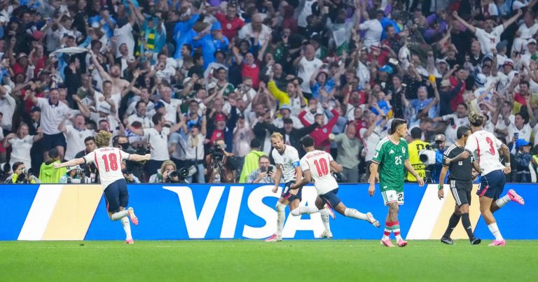 Goodbye Mexico Epic England - Goodbye Mexico: Epic England with 'Speedy' Bellingham Sends Another Host to the Sofa