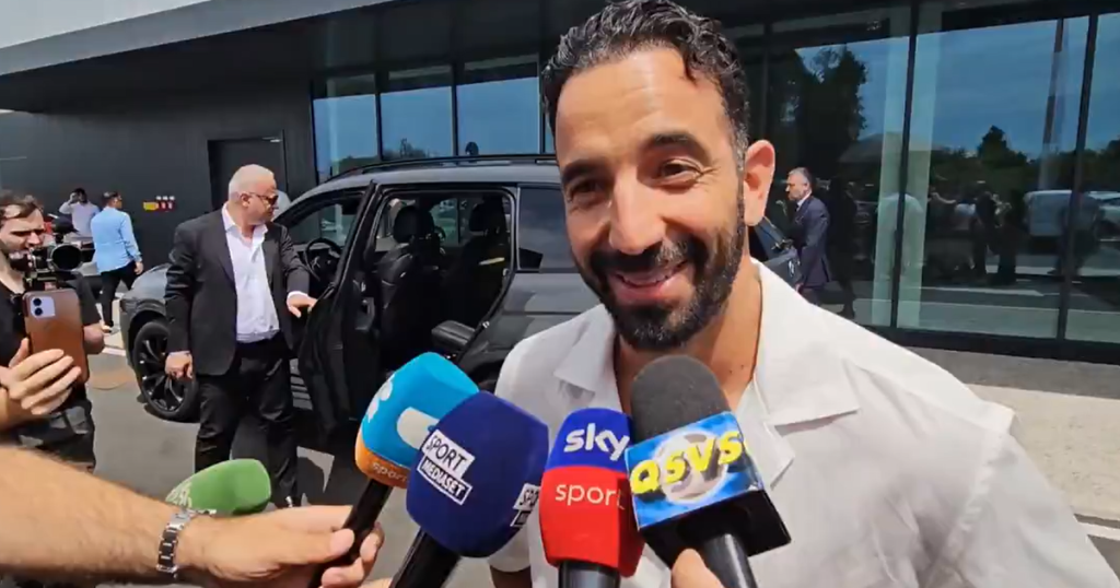 Ruben Amorim Milan - Ruben Amorim already spreading charm in Milan: 'Great challenge'