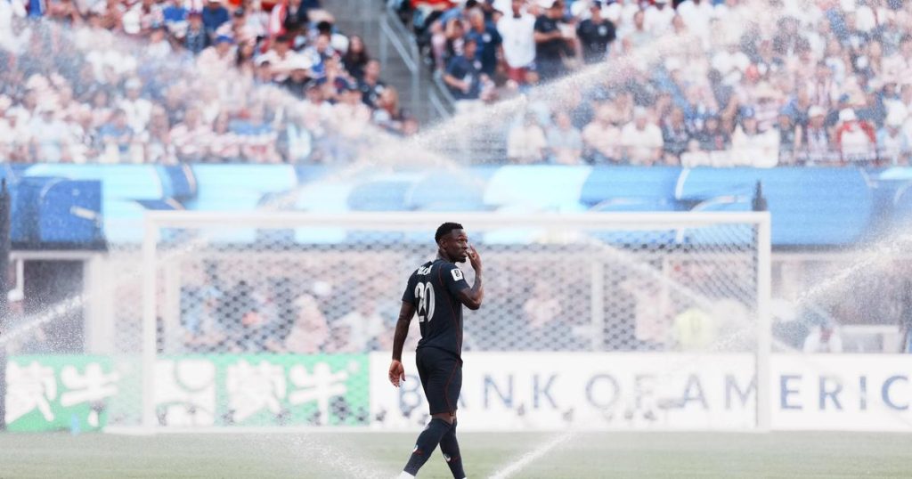 World Cup News World Cup - Balogun reacts after the USA's elimination from the World Cup