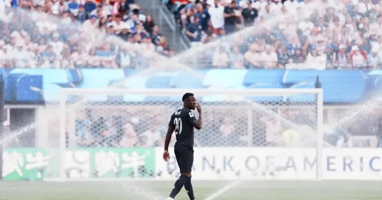 World Cup News World Cup - Balogun reacts after the USA's elimination from the World Cup