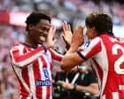 Jonathan David Secures Atlético Victory Over 10-Man Real Madrid in Intense Madrid Derby
