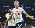 Tottenham secure third straight win as Mateta’s red deepens Crystal Palace woes